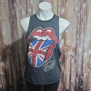Bravado Black Tank Top with Graphic Design